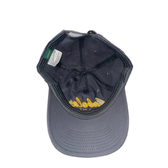 Cabela’s Club Grey/Yellow Embroidery Lettering Adjustable OSFM - Picture 4 of 5